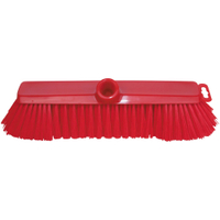 Haug Hygiene Besen,  295 x 60 x 55 mm 1691,  Besatzfarbe: rot