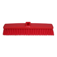Haug Hygiene Großraumbesen,  380 x 63 x 50 mm 1731,  Besatzfarbe: rot