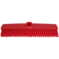 Haug Hygiene Großraumbesen,  380 x 63 x 90 mm 1881,  Besatzfarbe: rot
