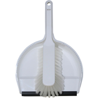 Haug Hygiene Kehrgarnituren,  330 x 230 x 80 5600,  Besatzfarbe: transparent