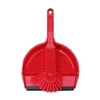 Haug Hygiene Kehrgarnituren,  330 x 230 x 80 5601,  Besatzfarbe: rot