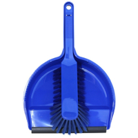 Haug Hygiene Kehrgarnituren,  330 x 230 x 80 5602,  Besatzfarbe: blau