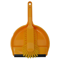 Haug Hygiene Kehrgarnituren,  330 x 230 x 80 5604,  Besatzfarbe: gelb