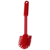 Haug Hygiene Spülbürste oval,  270 x 65 x 50 1381,  Besatzfarbe: rot