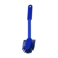 Haug Hygiene Spülbürste oval,  270 x 65 x 50 1382,  Besatzfarbe: blau