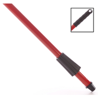 Haug "in-up" Stahlstiel 971,  Länge: 1300 mm,  Farbe: rot