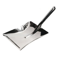 Haug Kehrschaufel aus Edelstahl 550,  Breite: 22 cm