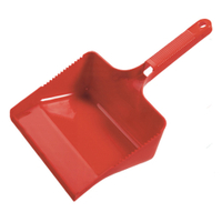 Haug Kehrschaufel aus Polypropylen 1771,  rot
