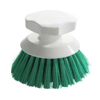 Haug Knopfbürste,  Ø 120 mm 87433,  Besatzfarbe: grün