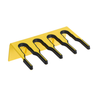 Haug Kunststoff - Geräteleiste 86884,  Farbe: gelb