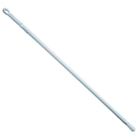 Haug Kunststoffstiel,  PP 86970,  Überzug und Überwurfmutter: weiß,  Länge: 1500 mm