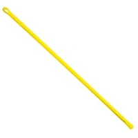 Haug Kunststoffstiel,  PP 86974,  Überzug und Überwurfmutter: gelb,  Länge: 1500 mm