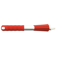 Haug Kurz-Alustiel 87141,  1 Stück,  Farbe: rot