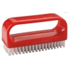 Haug Nagelbürste mit Bügel 71201,  Farbe: rot