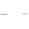Haug Rohrbürste,  500 x Ø 20 mm 81231,  Borsten: rot,  Griff: weiß