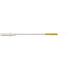 Haug Rohrbürste,  500 x Ø 20 mm 81234,  Borsten: gelb,  Griff: weiß