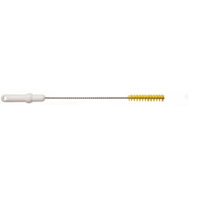 Haug Rohrbürste,  500 x Ø 20 mm 81234,  Borsten: gelb,  Griff: weiß