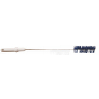 Haug Rohrbürste,  500 x Ø 40 mm 81242,  Borsten: blau,  Griff: weiß