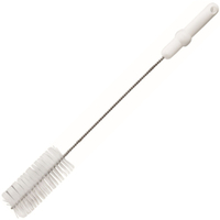 Haug Rohrbürste,  500 x Ø 60 mm 8125,  Borsten: weiß,  Griff: weiß