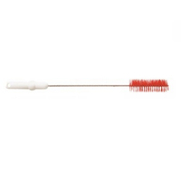Haug Rohrbürste,  500 x Ø 60 mm 81251,  Borsten: rot,  Griff: weiß