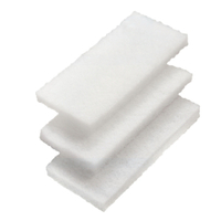Haug Scheuervlies-Pad 8623,  1 Packung = 3 Stück,  weiß (weich)