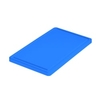 Haug Schneidebrett groß,  60 x 40 cm 89512,  Farbe: blau