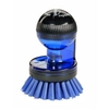 Haug "spüli-rondo" Knopfbürste 12863,  transparent blau