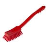 Haug Stielbürste,  400 x 48 x 70 mm FC89001,  Komplettfarbe: rot