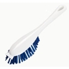 Haug Stielbürste mit kurzem Griff 60702,  Besatzfarbe: blau