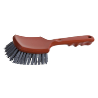Haug Stielbürste mit kurzem Griff,  PBT hart 88208,  Maße: 260 x 72 x 35 mm