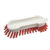 Haug Waschbürste,  205 x 65 x 55 mm 88301,  Besatzfarbe: rot