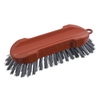 Haug Waschbürste rund PBT hart 88308,  Maße: 205 x 65 x 30 mm