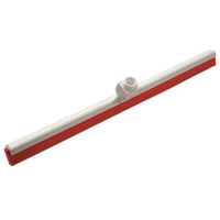 Haug Wasserschieber,  einlippig 87861,  Gummilippe: rot