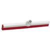 Haug Wasserschieber mit Wechselprofil zweilippig 87961G,  Lebensmittelgummilippe,  rot