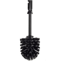 Haug WC-Ersatzbürsten-kopf rund für Art. 44073 61399,  Farbe: schwarz