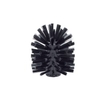 Haug WC-Ersatzbürstenkopf rund 613909,  Farbe: Schwarz