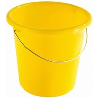 Haushaltseimer,  10 Liter 10125403,  gelb