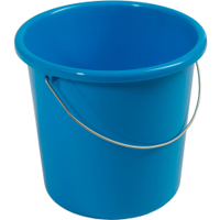 Haushaltseimer,  5 Liter 10125824,  blau