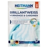 HEITMANN Waschmittelzusatz Brilliantweiß Vorhänge & Gardininen 1010148,  50 g - Beutel