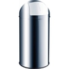helit Abfallbehälter the dome,  50 Liter H2401400,  Farbe: edelstahl