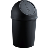 helit Abfallbehälter the flip,  13 Liter H2401195,  Farbe: schwarz