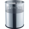 helit Papierkorb the dot,  15 Liter H2515700,  Farbe: edelstahl