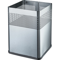 helit Papierkorb the dot,  15 Liter H2515900,  Farbe: edelstahl
