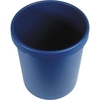 helit Papierkorb "the german" mit Rand,  30 Liter H6106134,  Farbe: blau