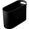 helit Papierkorb "the oval",  35 Liter H6105695,  Farbe: schwarz