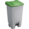 helit Rollcontainer the step chief,  120 Liter H2405551,  Farbe: dunkelgrau/grün