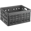 helit "the flap-line" Klappbox,  anthrazit H6180088,  1 Box,  32 Liter