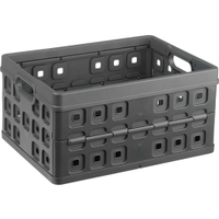 helit "the flap-line" Klappbox,  anthrazit H6180088,  1 Box,  32 Liter