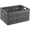 helit "the flap-line" Klappbox,  anthrazit H6180288,  1 Box,  46 Liter