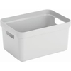 helit "the home-line" Aufbewahrungsbox,  13 Liter H6163505,  Farbe: weiß